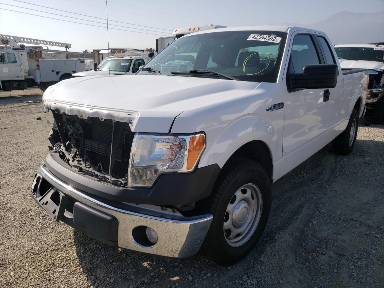 Photo 2 from auction – 2014 FORD F150 SUPER with VIN 1FTFX1CF9EKG33071