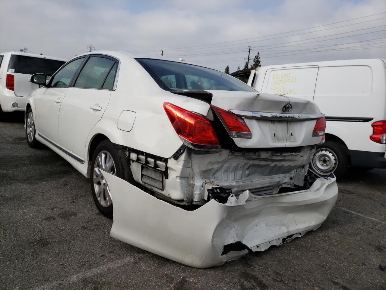 Photo 3 from auction – 2011 TOYOTA AVALON BAS with VIN 4T1BK3DB7BU418160