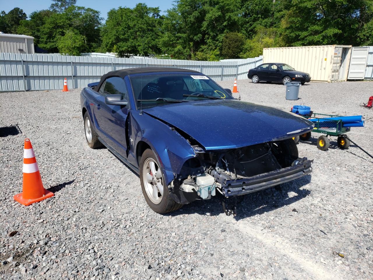 FORD MUSTANG 2007 with VIN 1ZVHT84N775215660 - Photo from auction