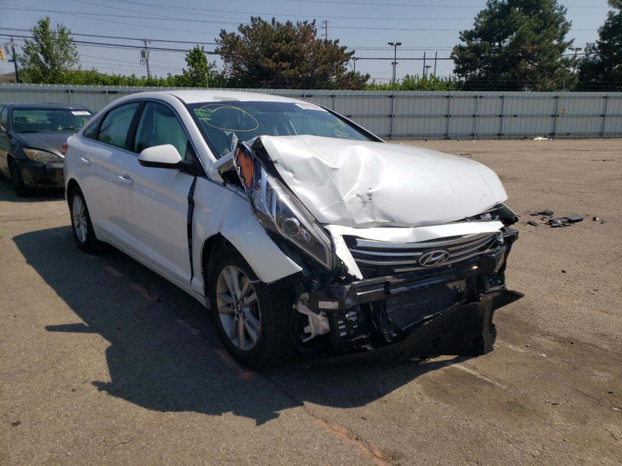 Photo 1 from auction – 2016 HYUNDAI SONATA SE with VIN 5NPE24AF7GH303476