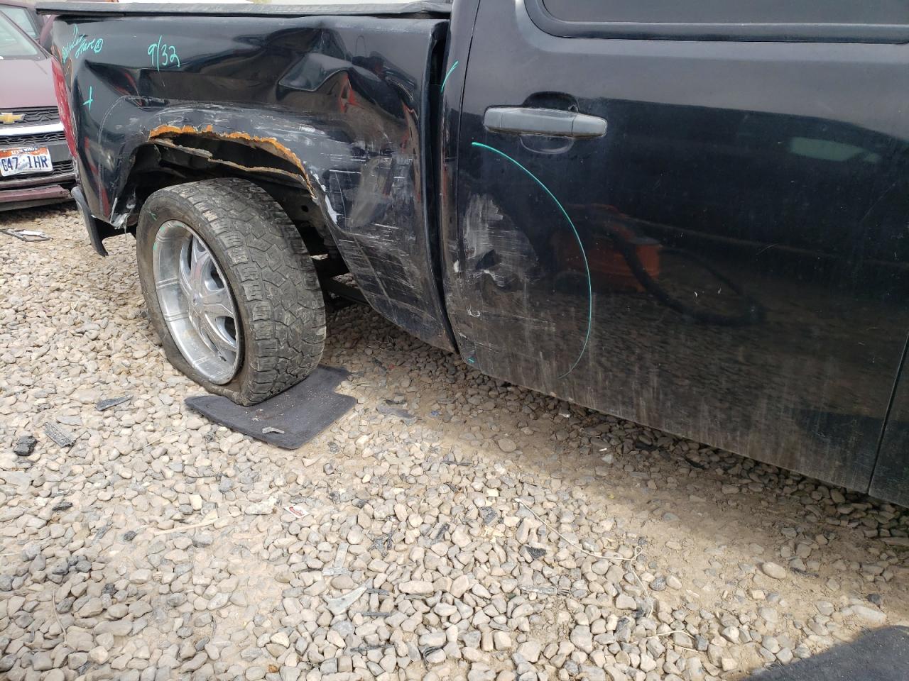 Photo 9 from auction – 2009 CHEVROLET SILVERADO with VIN 3GCEK13M59G139053