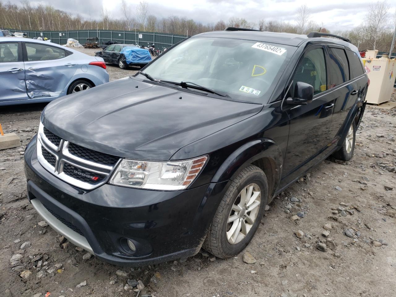 Photo 2 from auction – 2014 DODGE JOURNEY SX with VIN 3C4PDCBB4ET180581
