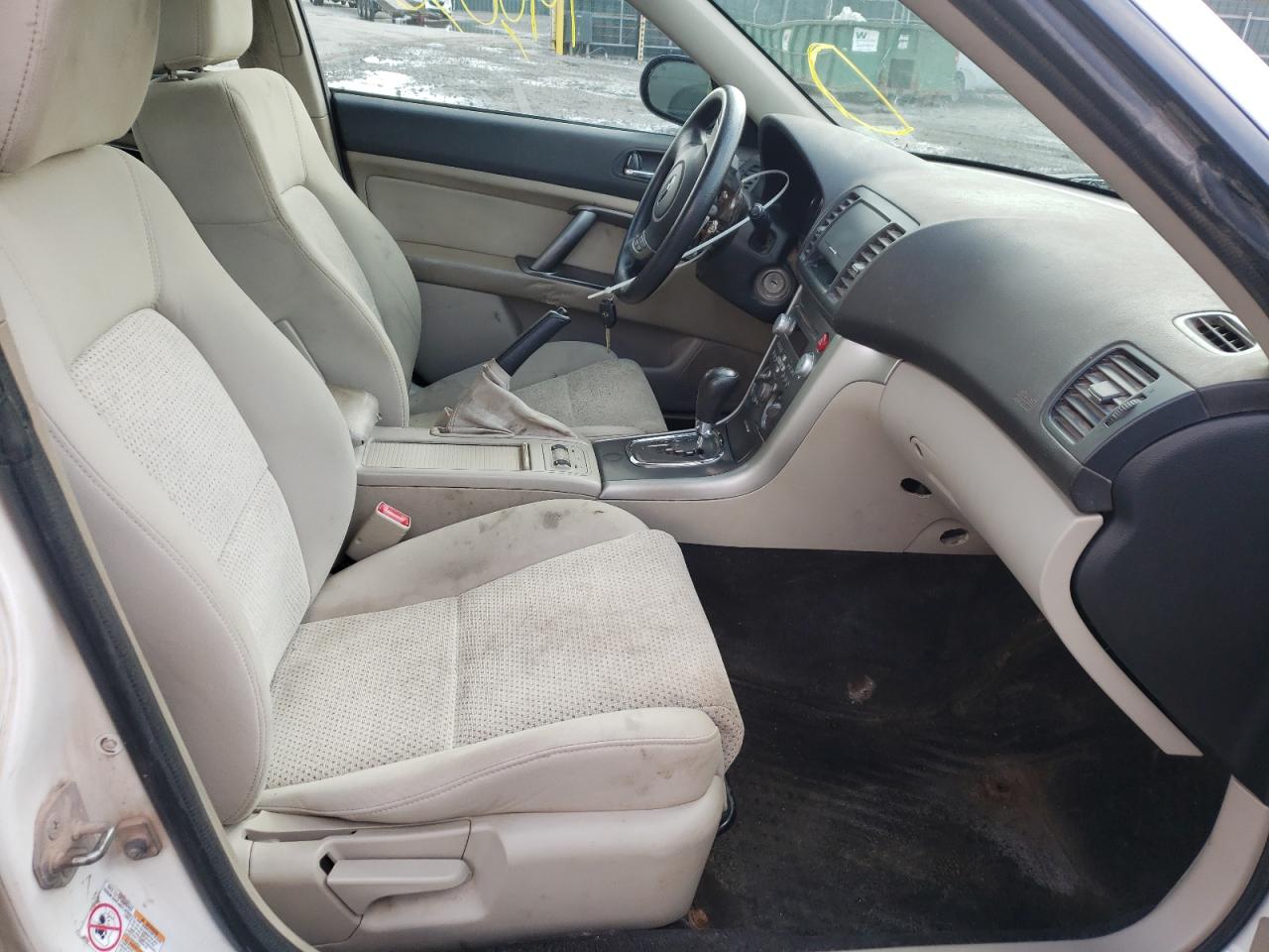 Photo 5 from auction – 2009 SUBARU OUTBACK 2. with VIN 4S4BP61C197332383
