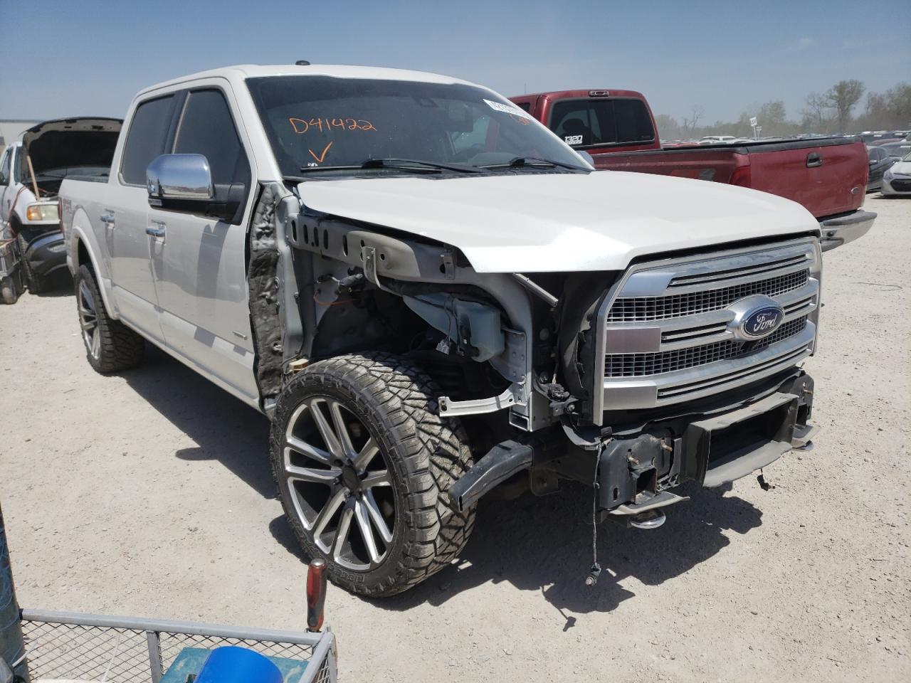 FORD F150 SUPER 2016 with VIN 1FTEW1EG9GFD41422 - Photo from auction