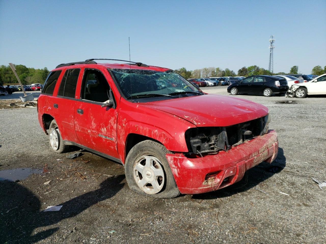 Photo 1 from auction – 2002 CHEVROLET TRAILBLAZE with VIN 1GNDT13S422342450