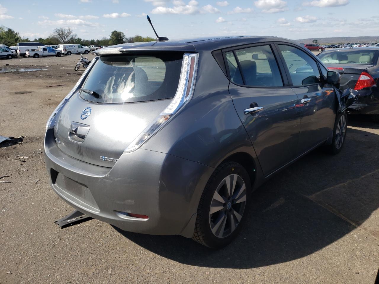 Photo 4 from auction – 2014 NISSAN LEAF S with VIN 1N4AZ0CP8EC340723
