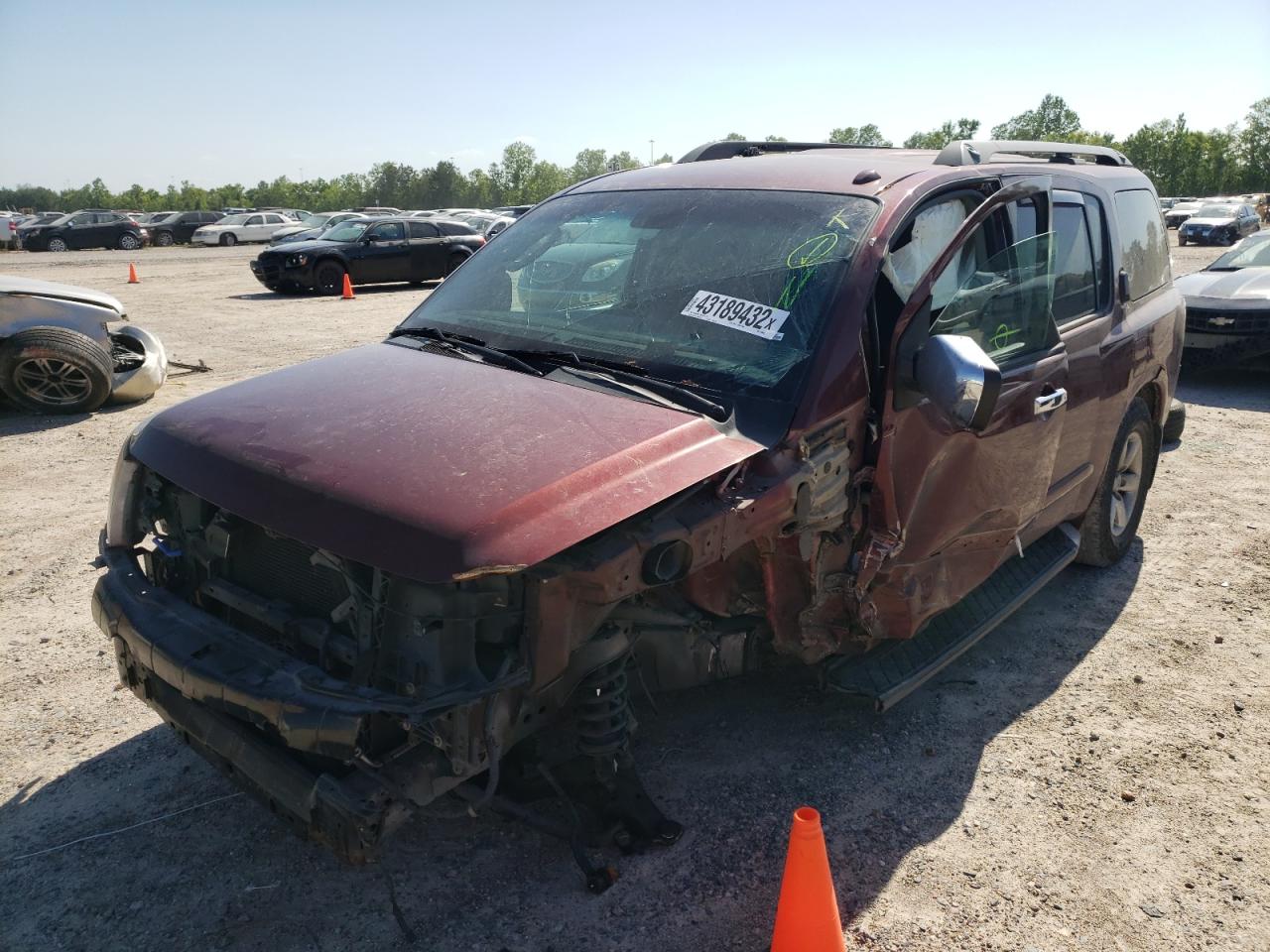 Photo 2 from auction – 2010 NISSAN ARMADA SE with VIN 5N1BA0ND0AN616055