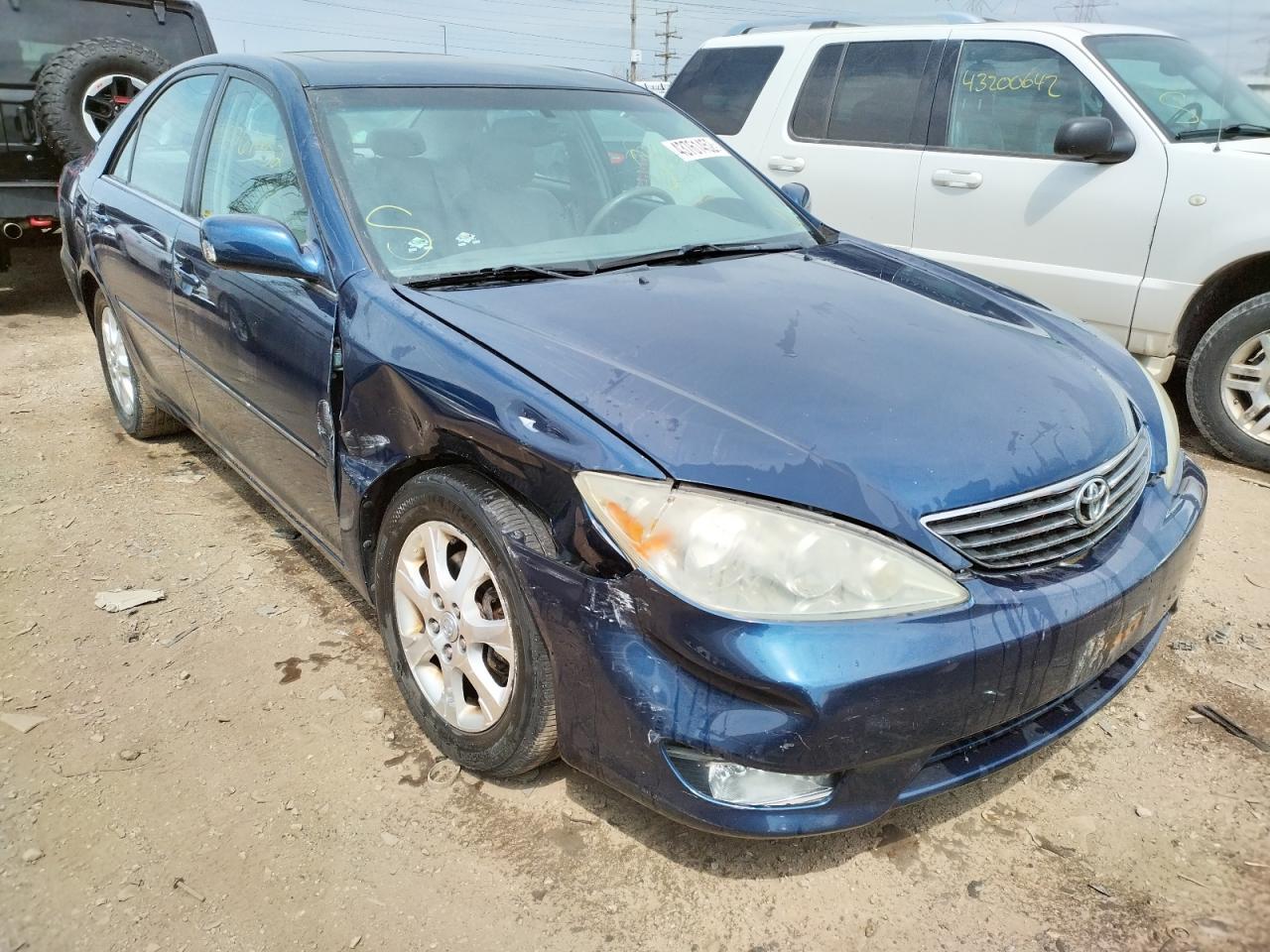 TOYOTA CAMRY LE 2005 with VIN 4T1BF30K25U101157 - Photo from auction