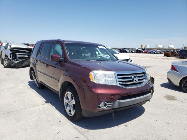 HONDA PILOT EX 2014 with VIN 5FNYF3H47EB023181 - Photo from auction