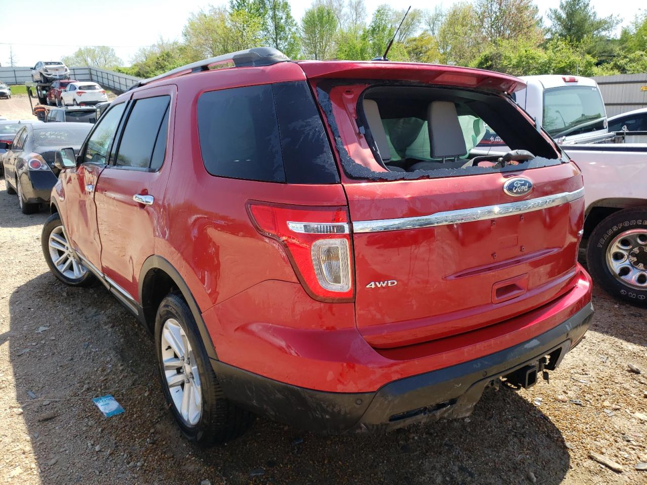 Photo 3 from auction – 2012 FORD EXPLORER X with VIN 1FMHK8D89CGA38782