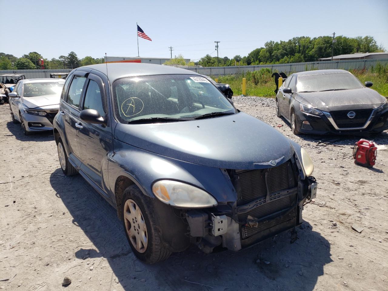 CHRYSLER PT CRUISER 2002 with VIN 3C4FY48B52T383374 - Photo from auction