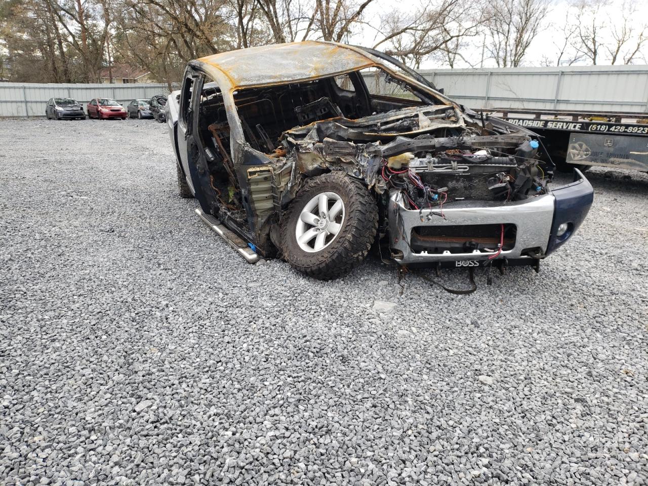 NISSAN TITAN S 2012 with VIN 1N6AA0CC3CN314589 - Photo from auction
