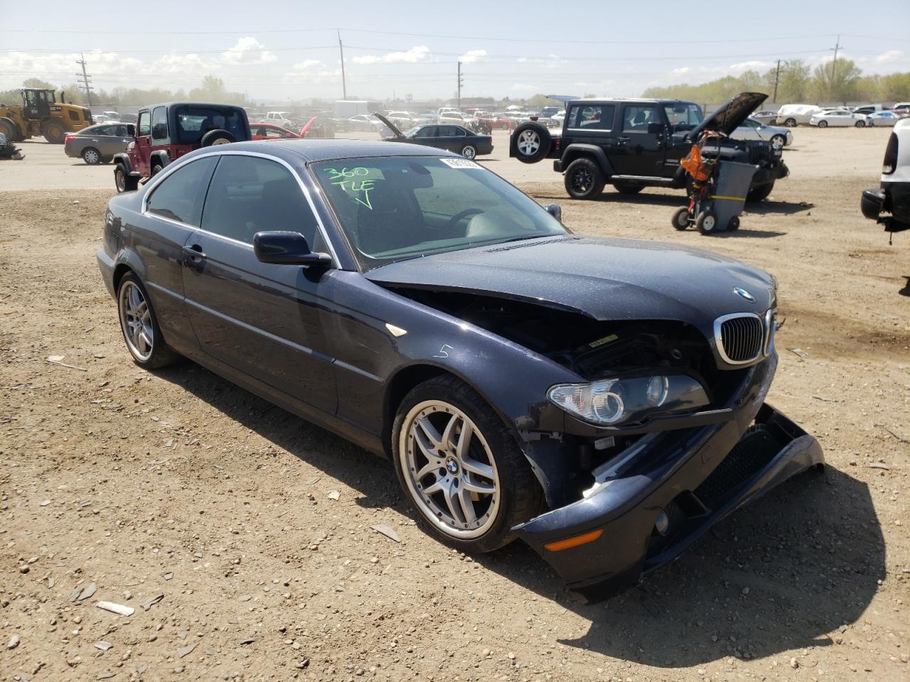 BMW 325 CI 2006 with VIN WBABD33436JY99725 - Photo from auction