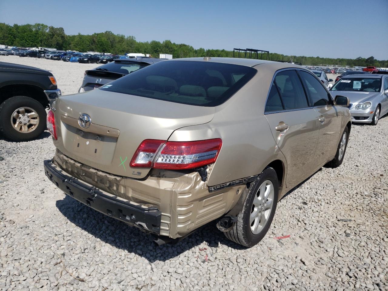 Photo 4 from auction – 2011 TOYOTA CAMRY BASE with VIN 4T4BF3EK4BR099681