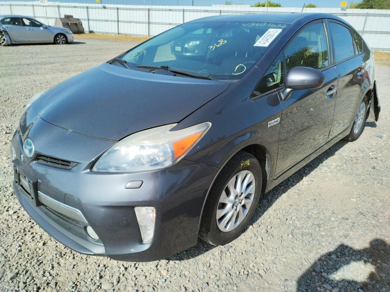 Photo 2 from auction – 2012 TOYOTA PRIUS PLUG with VIN JTDKN3DP8C3021037