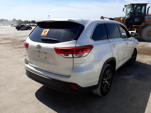 Photo 4 from auction – 2019 TOYOTA HIGHLANDER with VIN 5TDZARFH9KS045797