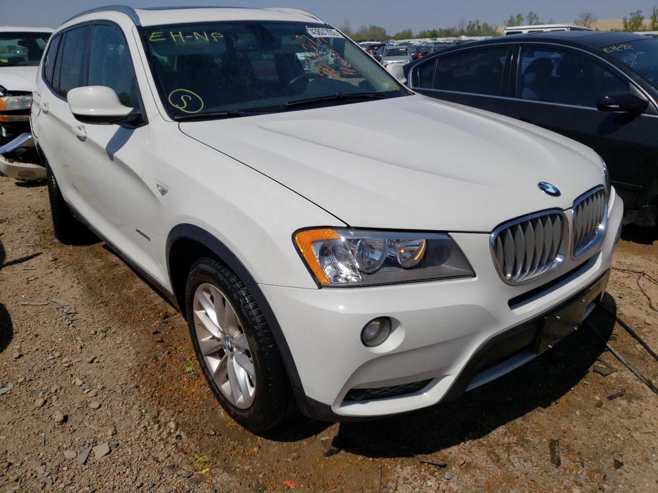 BMW X3 XDRIVE2 2013 with VIN 5UXWX9C58D0A31327 - Photo from auction