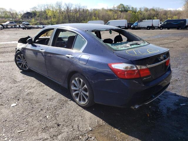 Photo 3 from auction – 2014 HONDA ACCORD SPO with VIN 1HGCR2F59EA251491