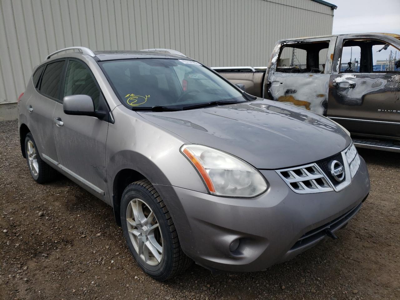 NISSAN ROGUE S 2011 with VIN JN8AS5MT0BW158858 - Photo from auction