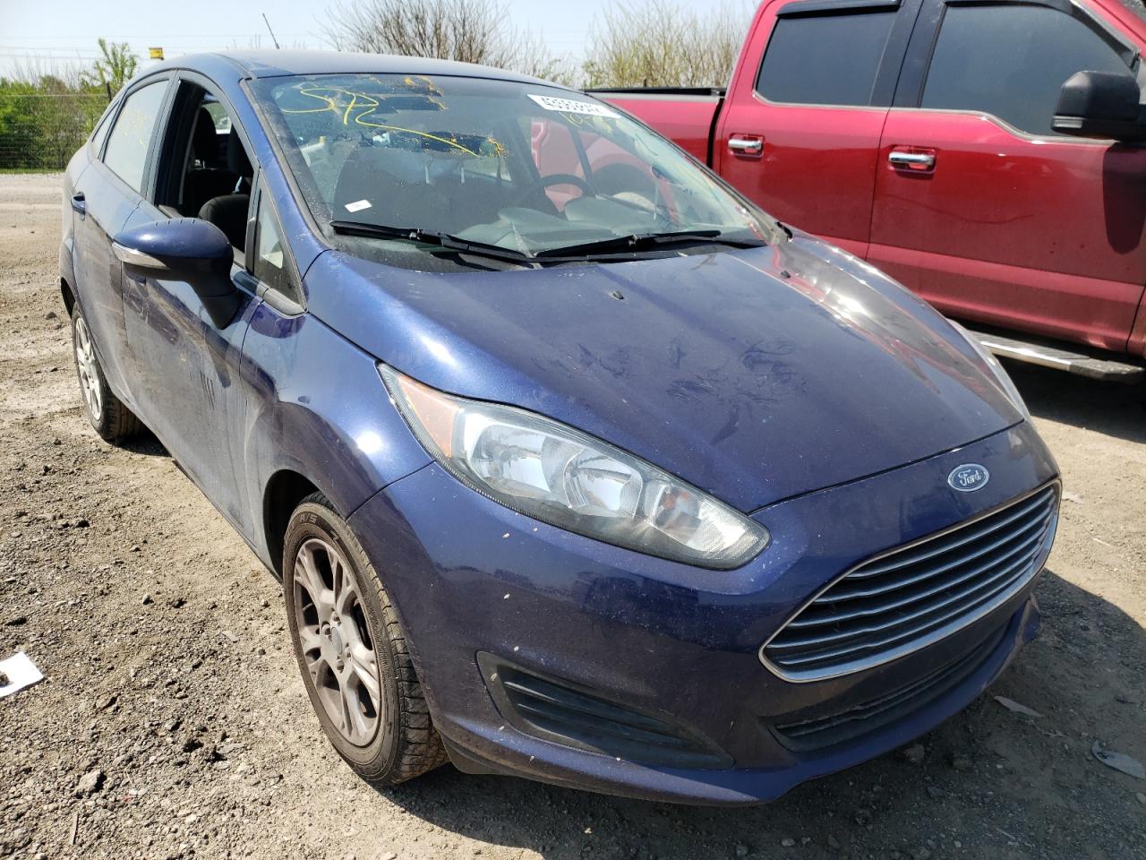 FORD FIESTA SE 2016 with VIN 3FADP4BJ4GM193177 - Photo from auction
