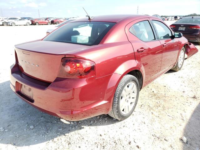 Photo 4 from auction – 2014 DODGE AVENGER SE with VIN 1C3CDZAB7EN200393