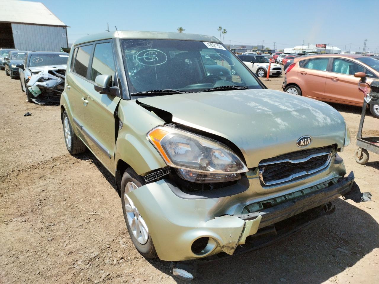 Снимка 1 от търг – 2013 KIA SOUL + с VIN KNDJT2A67D7570181