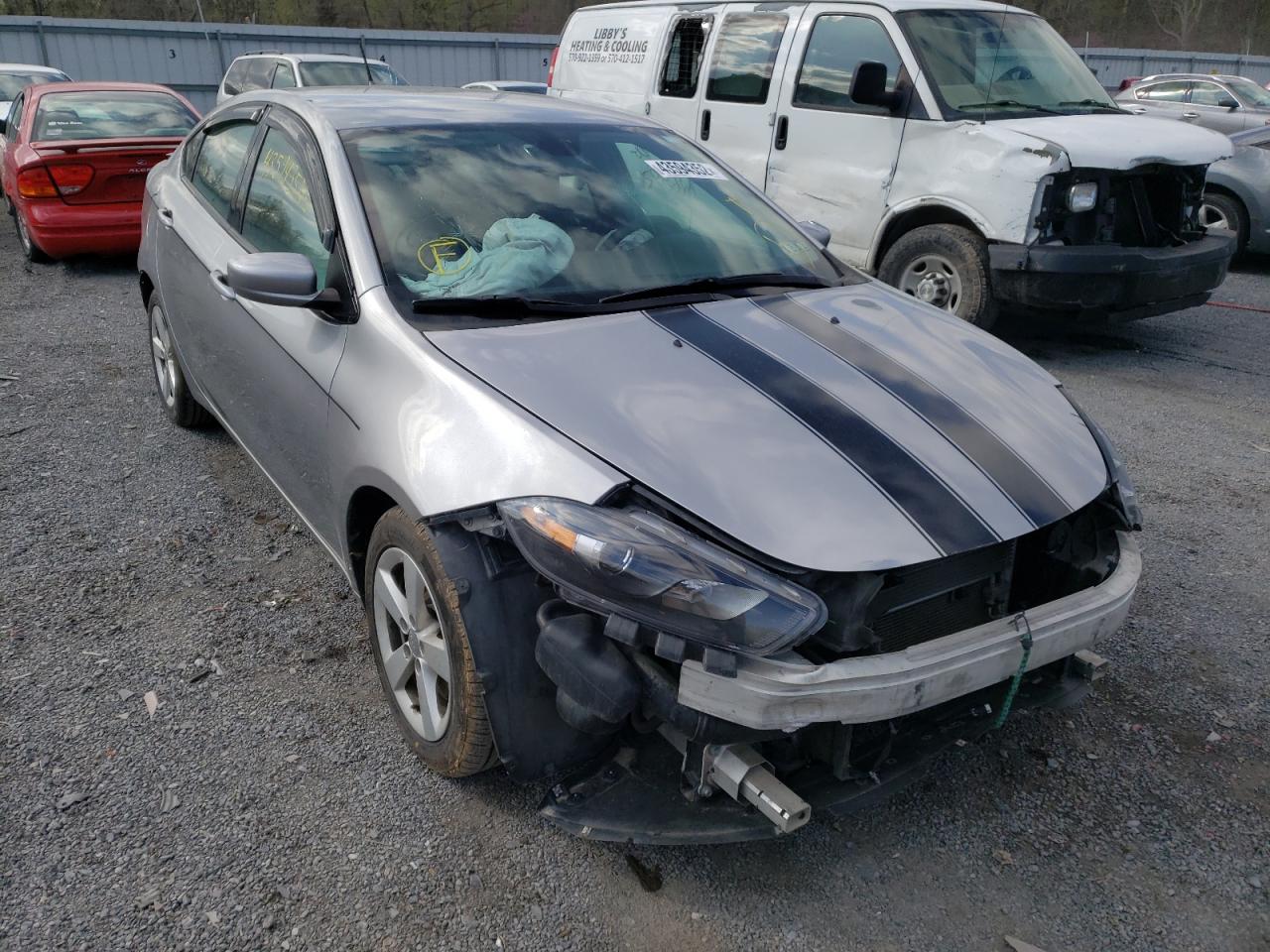 DODGE DART SXT 2015 with VIN 1C3CDFBB8FD351991 - Photo from auction