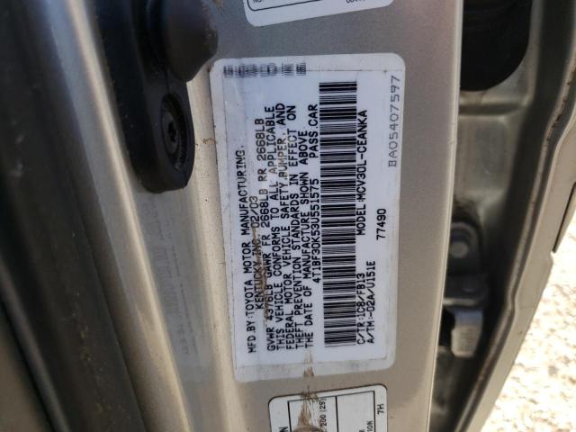 Photo 10 from auction – 2003 TOYOTA CAMRY LE with VIN 4T1BF30K53U551575