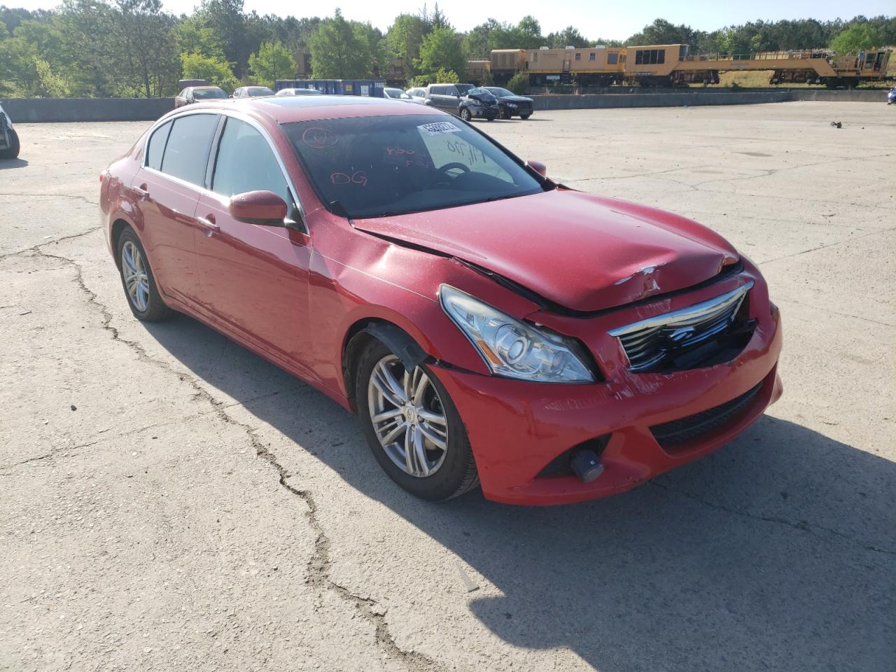 Photo 1 from auction – 2011 INFINITI G37 BASE with VIN JN1CV6AP2BM506070
