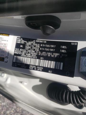 Photo 10 from auction – 2021 TOYOTA 4RUNNER SR with VIN JTERU5JRXM5874818