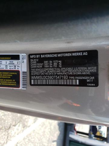Photo 10 from auction – 2013 MINI COOPER with VIN WMWSU3C59DT547193