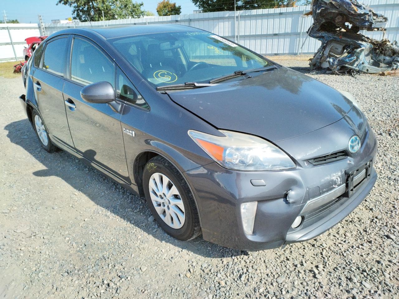 TOYOTA PRIUS PLUG 2012 with VIN JTDKN3DP8C3021037 - Photo from auction