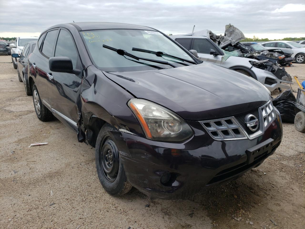 NISSAN ROGUE SELE 2014 with VIN JN8AS5MT1EW602771 - Photo from auction
