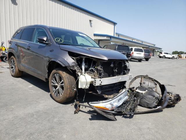 TOYOTA HIGHLANDER 2016 with VIN 5TDKKRFH8GS150000 - Photo from auction