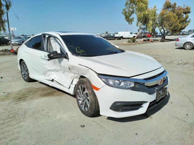 HONDA CIVIC EX 2017 with VIN 19XFC2F72HE227596 - Photo from auction