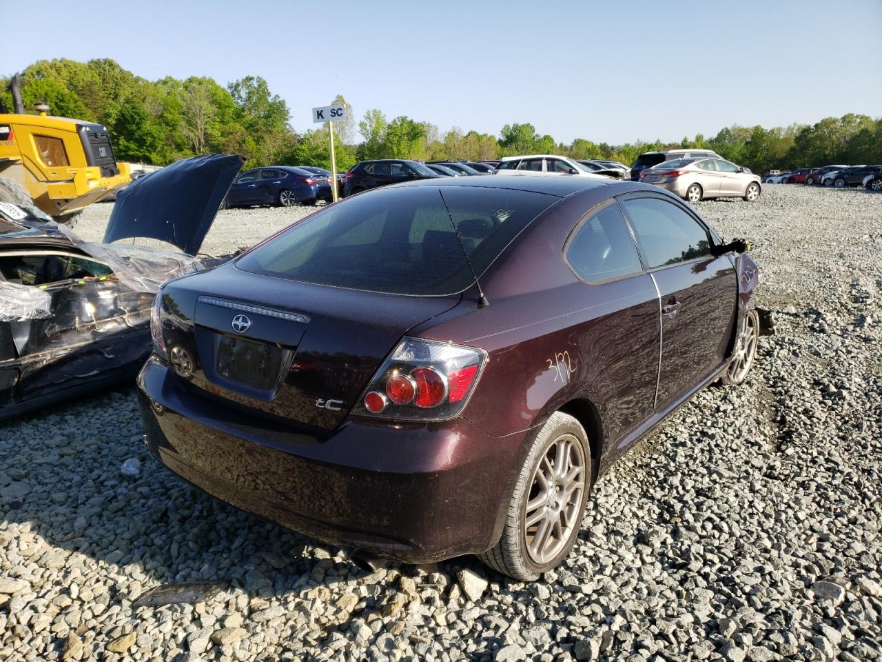 Photo 4 from auction – 2009 TOYOTA SCION TC with VIN JTKDE167X90288774