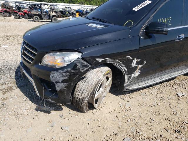 Photo 9 from auction – 2014 MERCEDES-BENZ ML 350 with VIN 4JGDA5JB6EA314745