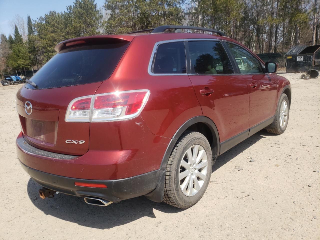 Photo 4 from auction – 2008 MAZDA CX-9 with VIN JM3TB38A180138221