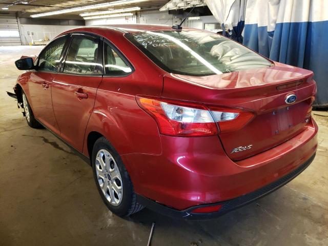 Photo 3 from auction – 2012 FORD FOCUS SE with VIN 1FAHP3F25CL309383