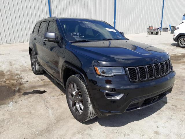 JEEP GRAND CHER 2021 with VIN 1C4RJEBG2MC631400 - Photo from auction