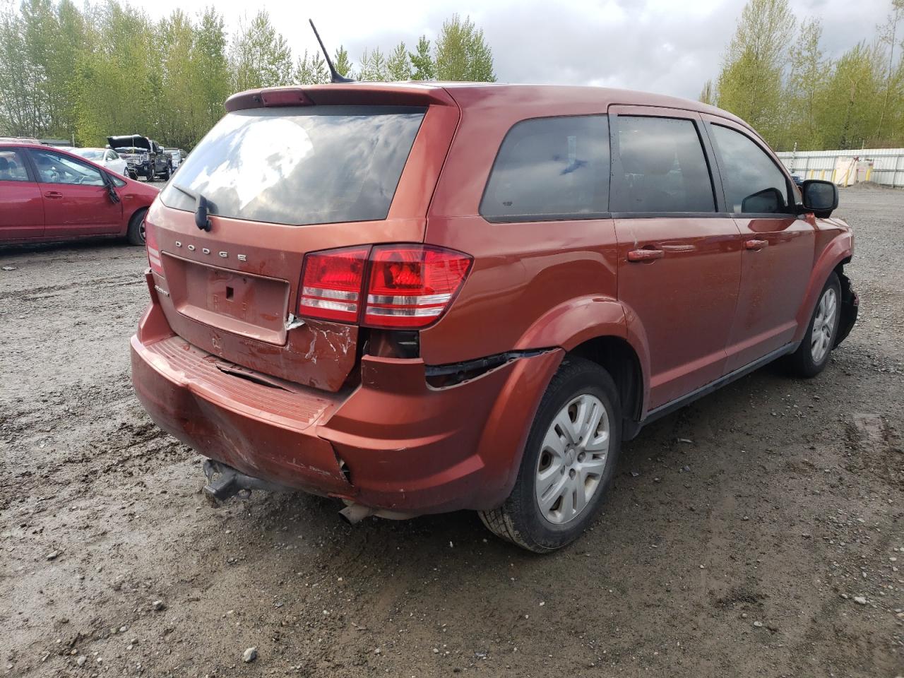 Photo 4 from auction – 2014 DODGE JOURNEY SE with VIN 3C4PDCAB0ET101358