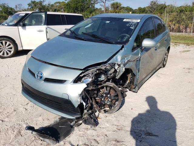 Photo 2 from auction – 2014 TOYOTA PRIUS with VIN JTDKN3DU0E1737628