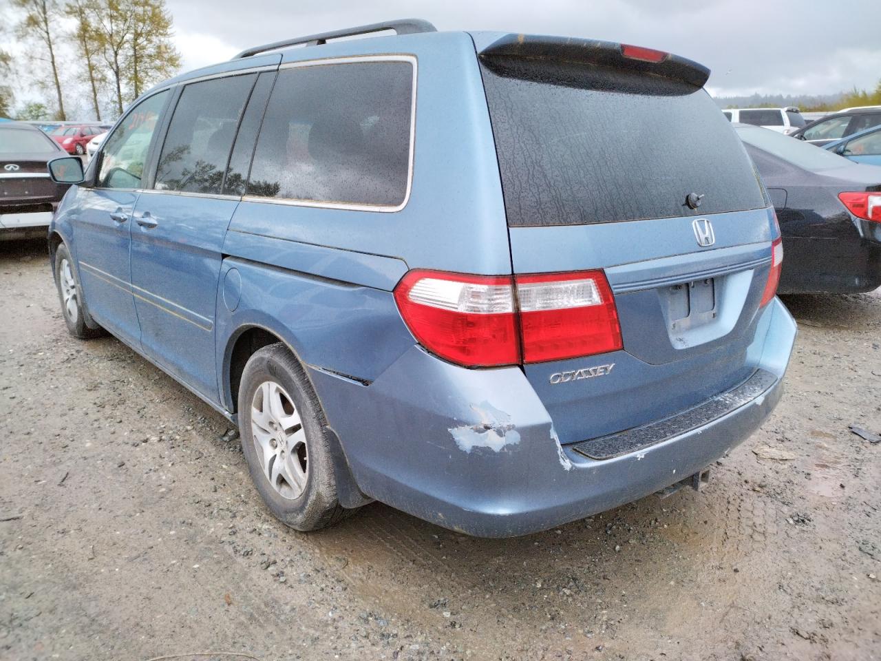 Photo 3 from auction – 2007 HONDA ODYSSEY EX with VIN 5FNRL38697B017304