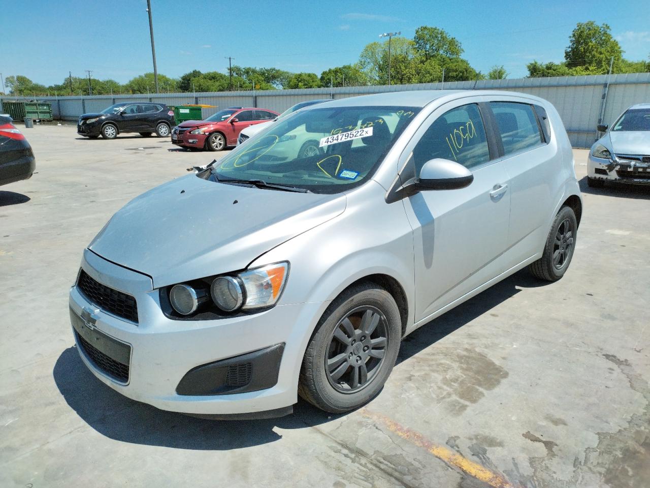 Photo 2 from auction – 2016 CHEVROLET SONIC LT with VIN 1G1JC6SH5G4153423