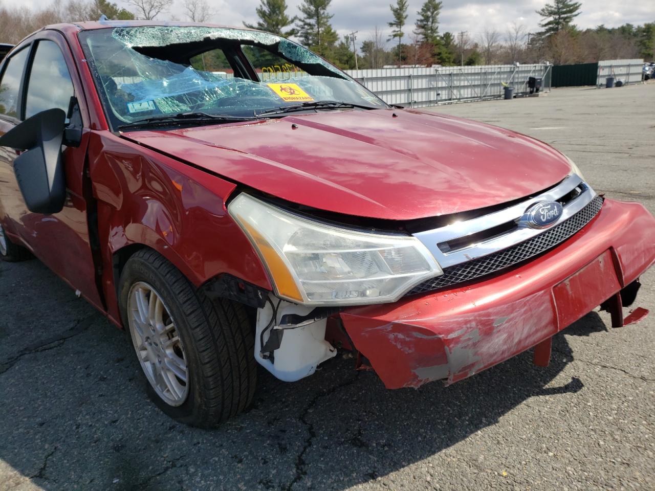 Photo 10 from auction – 2010 FORD FOCUS SE with VIN 1FAHP3FN4AW215467