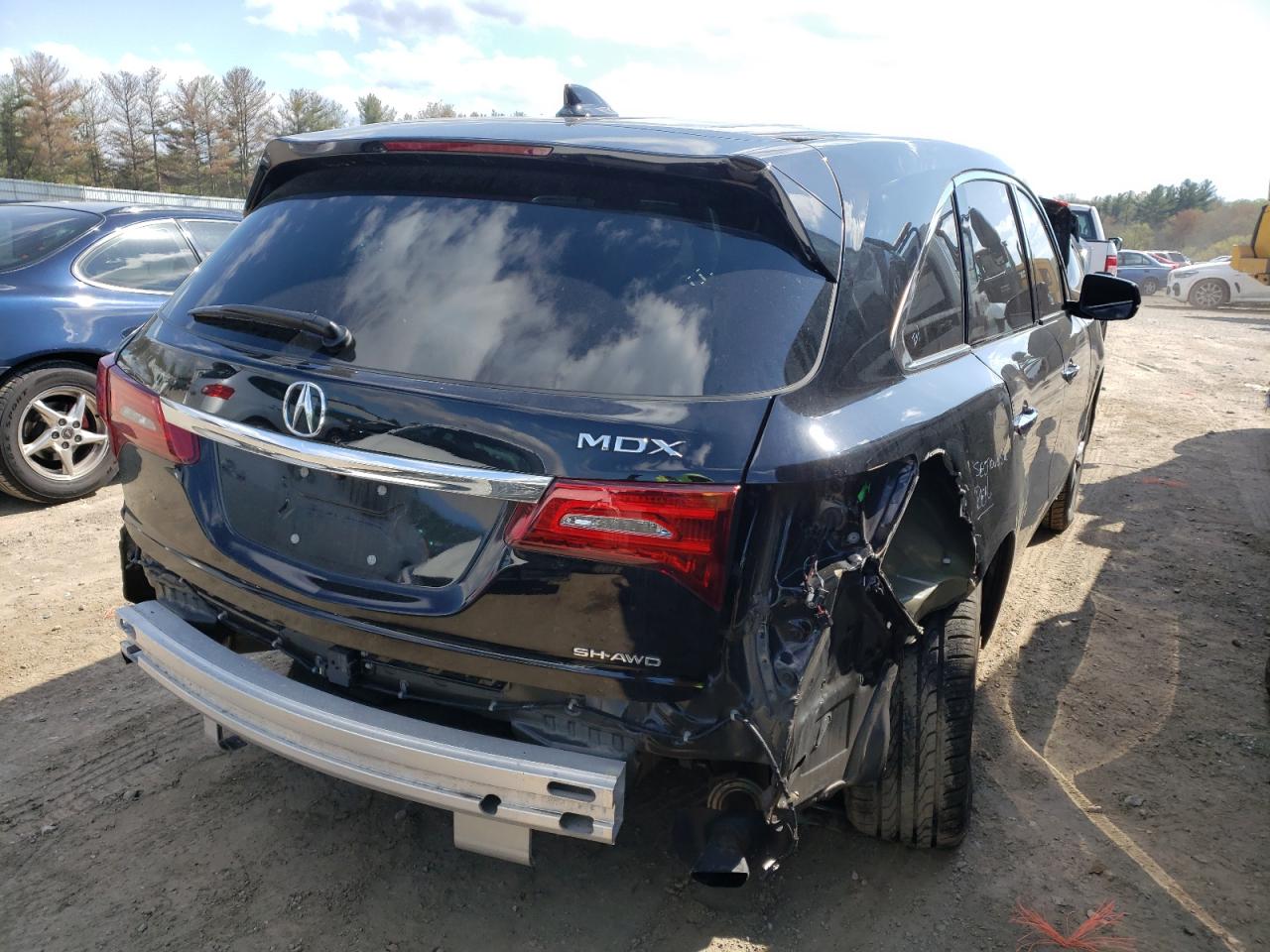 Photo 4 from auction – 2018 ACURA MDX TECHNO with VIN 5J8YD4H72JL000616