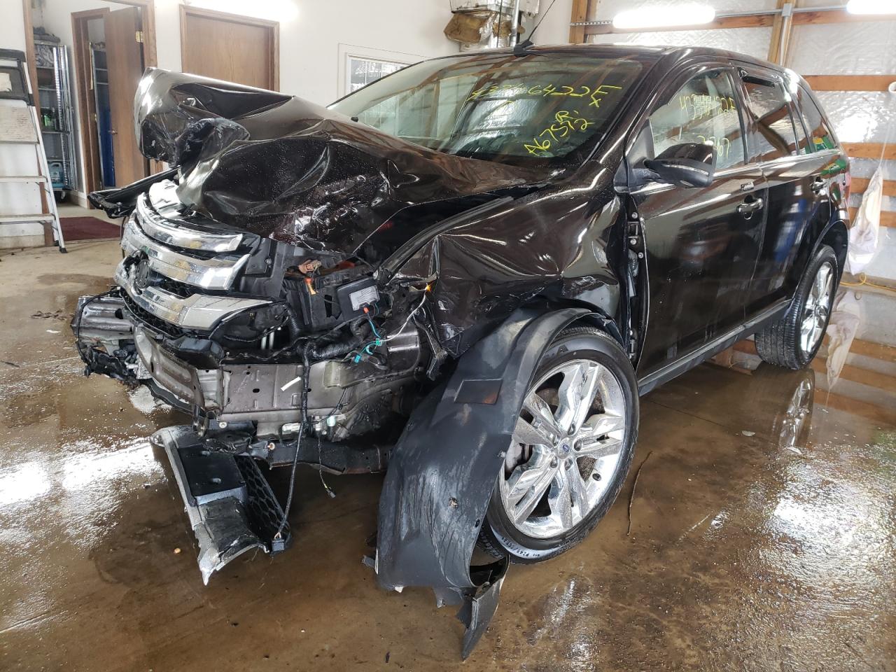 Photo 2 from auction – 2013 FORD EDGE LIMIT with VIN 2FMDK3KC9DBA67572
