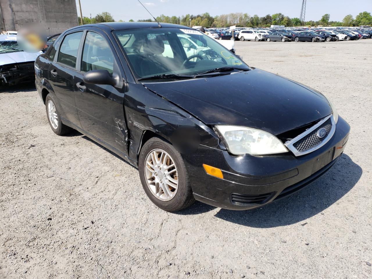 FORD FOCUS ZX4 2007 with VIN 1FAHP34N07W154601 - Photo from auction