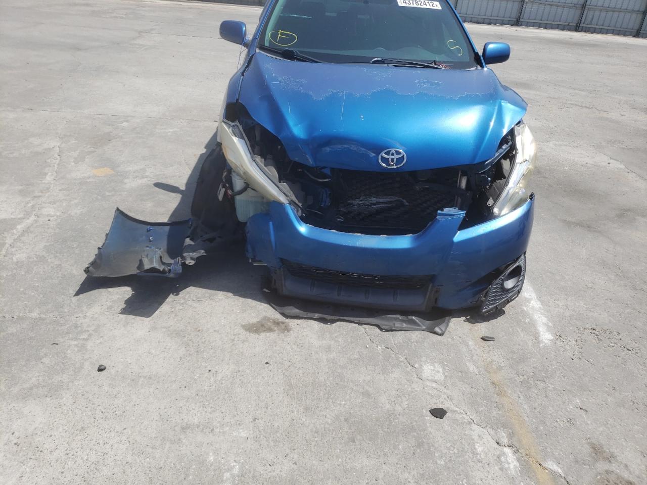 Photo 9 from auction – 2009 TOYOTA COROLLA MA with VIN 2T1KE40EX9C021244