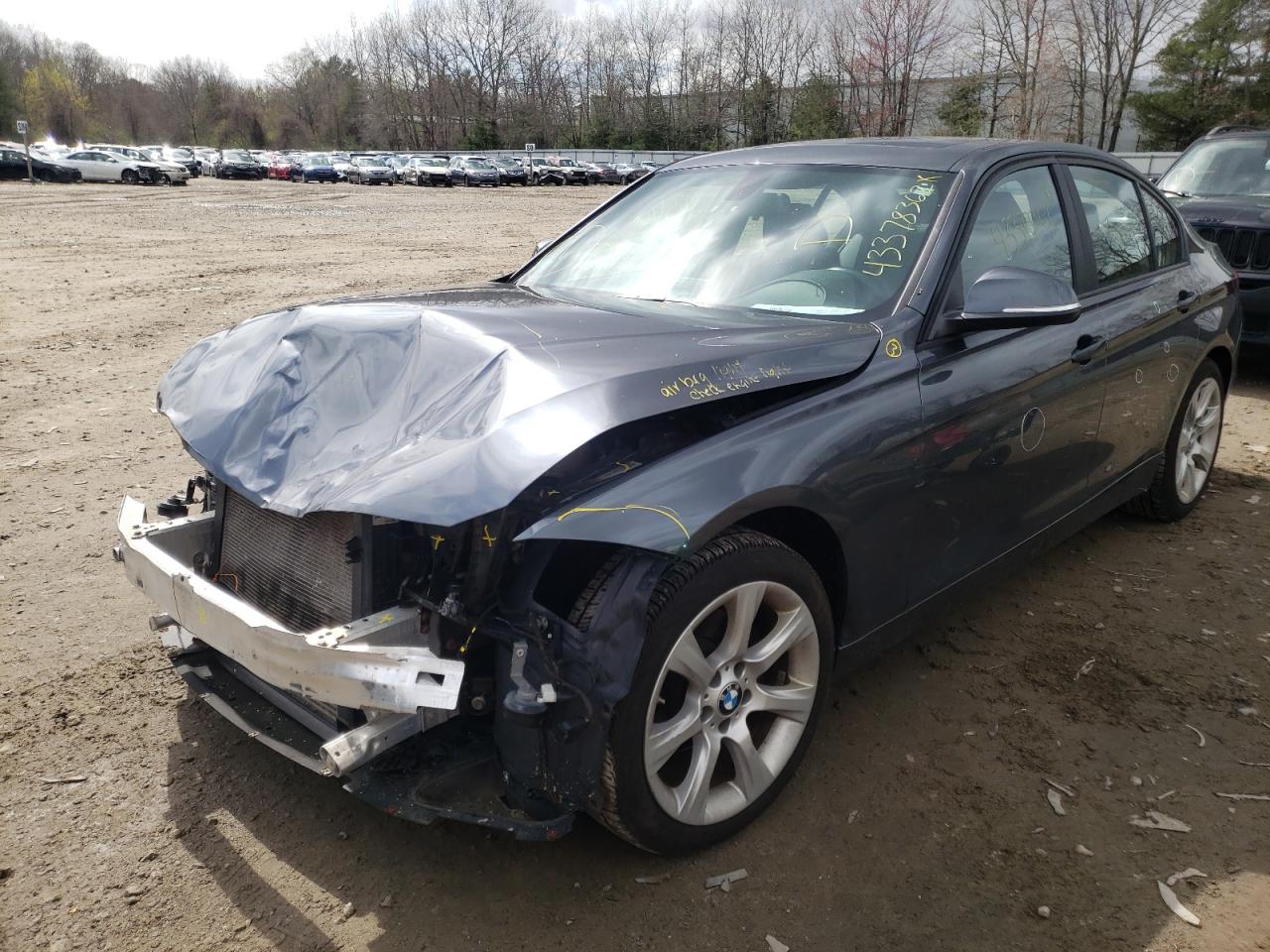 Photo 2 from auction – 2014 BMW 320 I XDRI with VIN WBA3C3G57ENS71412